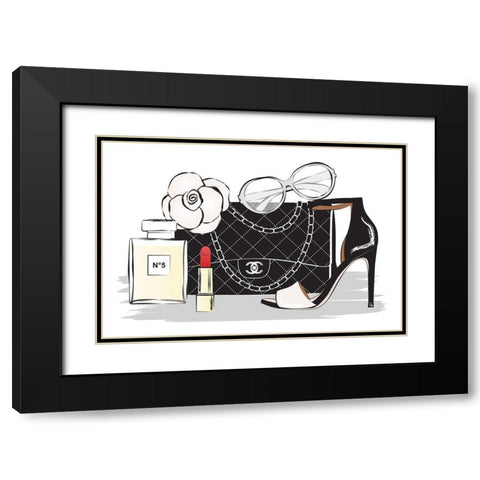 Style I Black Modern Wood Framed Art Print with Double Matting by Pavlova, Martina