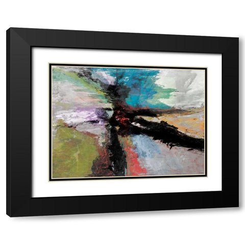 BandW III Black Modern Wood Framed Art Print with Double Matting by Tienhaara, Michael