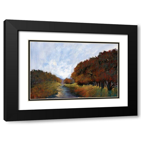 Moments in Time V Black Modern Wood Framed Art Print with Double Matting by Tienhaara, Michael