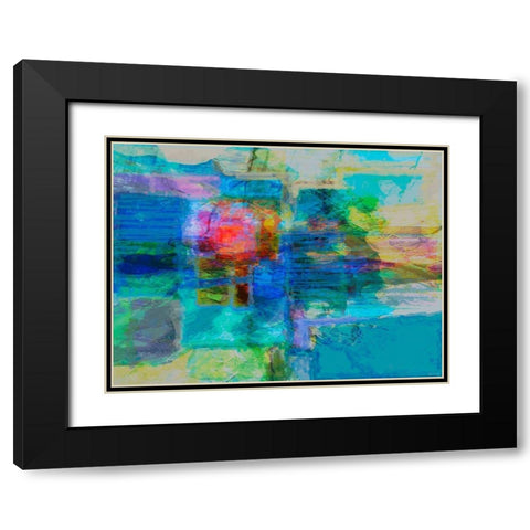 Eclipse IV Black Modern Wood Framed Art Print with Double Matting by Tienhaara, Michael