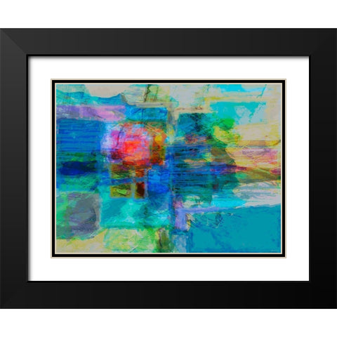 Eclipse IV Black Modern Wood Framed Art Print with Double Matting by Tienhaara, Michael