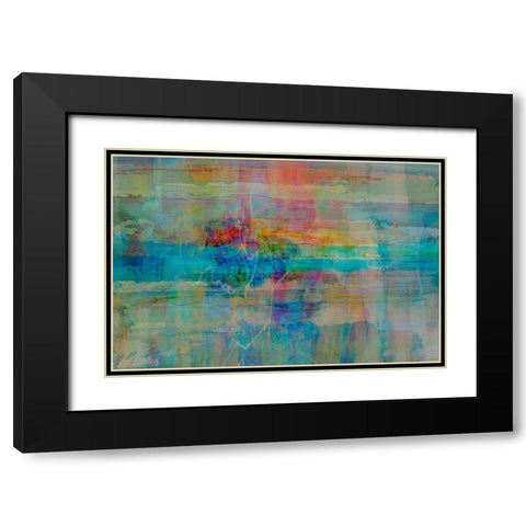 Phase I Black Modern Wood Framed Art Print with Double Matting by Tienhaara, Michael