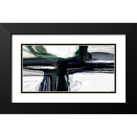 Sculpture IV Black Modern Wood Framed Art Print with Double Matting by Tienhaara, Michael