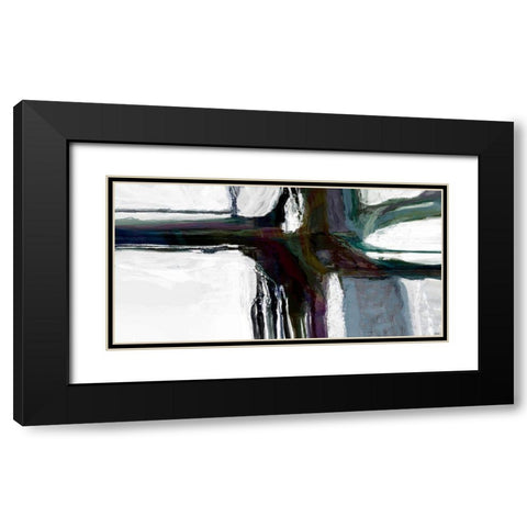 Sculpture VII Black Modern Wood Framed Art Print with Double Matting by Tienhaara, Michael