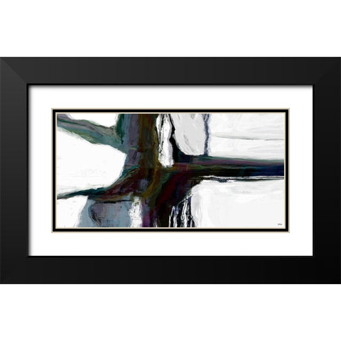 Sculpture VIII Black Modern Wood Framed Art Print with Double Matting by Tienhaara, Michael