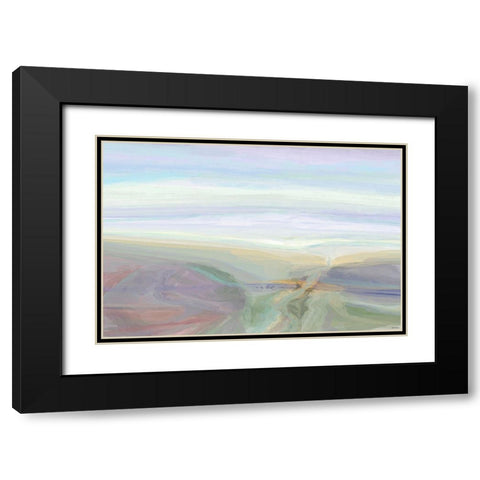 Transformative I Black Modern Wood Framed Art Print with Double Matting by Tienhaara, Michael