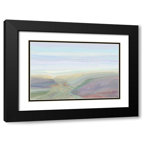 Transformative II Black Modern Wood Framed Art Print with Double Matting by Tienhaara, Michael