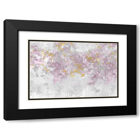 Charmed Blush Black Modern Wood Framed Art Print with Double Matting by Robbins, Nikki