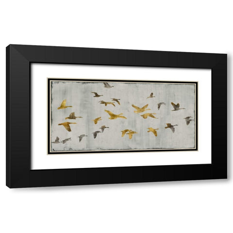 In Flight Black Modern Wood Framed Art Print with Double Matting by Spencer, Nick