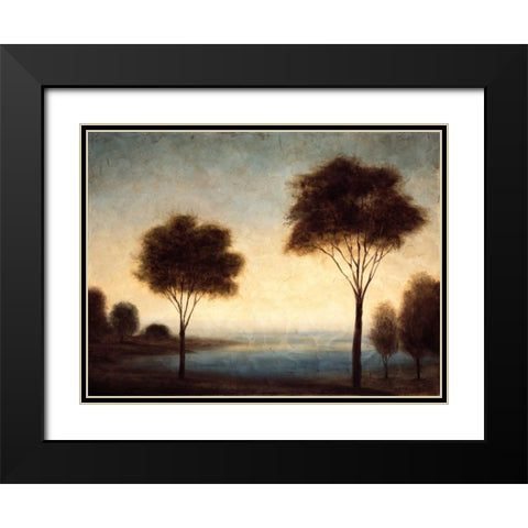 Water Dreams I Black Modern Wood Framed Art Print with Double Matting by Thomas, Neil