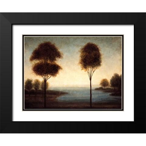 Water Dreams II Black Modern Wood Framed Art Print with Double Matting by Thomas, Neil
