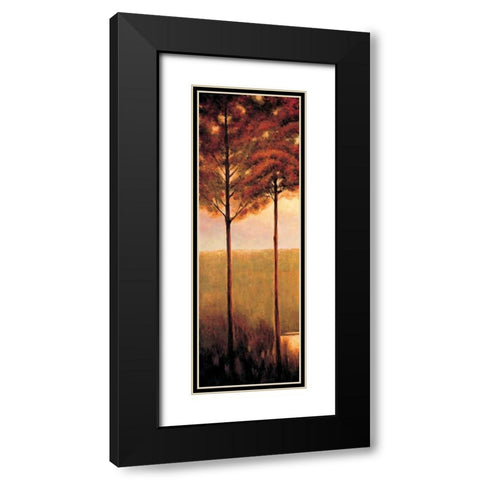 Through the Woods I Black Modern Wood Framed Art Print with Double Matting by Thomas, Neil