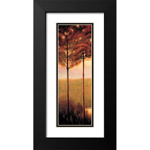Through the Woods I Black Modern Wood Framed Art Print with Double Matting by Thomas, Neil