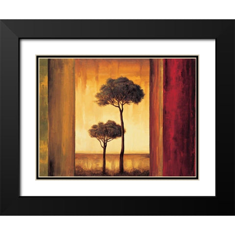 Entrancing I Black Modern Wood Framed Art Print with Double Matting by Thomas, Neil