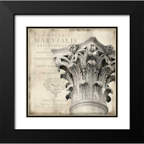 Renaissance I Black Modern Wood Framed Art Print with Double Matting by Jeffries, Oliver