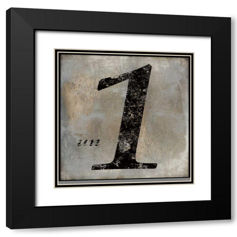 un Black Modern Wood Framed Art Print with Double Matting by Jeffries, Oliver