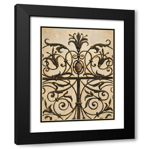 Gatekeeper I Black Modern Wood Framed Art Print with Double Matting by Segovia, Pablo