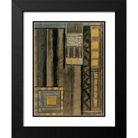 Hard Drive I Black Modern Wood Framed Art Print with Double Matting by Carelli, Patricia
