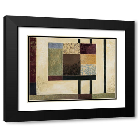 Perspective I Black Modern Wood Framed Art Print with Double Matting by Sanderson, Paul