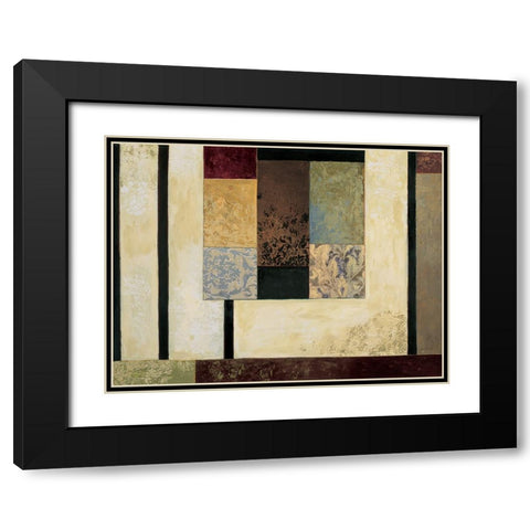 Perspective II Black Modern Wood Framed Art Print with Double Matting by Sanderson, Paul