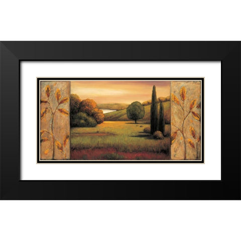 Sunlit Black Modern Wood Framed Art Print with Double Matting by Sullivan, Rachael