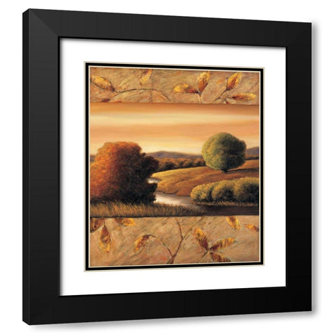 The Essence II Black Modern Wood Framed Art Print with Double Matting by Sullivan, Rachael