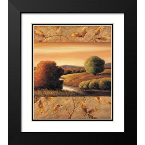 The Essence II Black Modern Wood Framed Art Print with Double Matting by Sullivan, Rachael