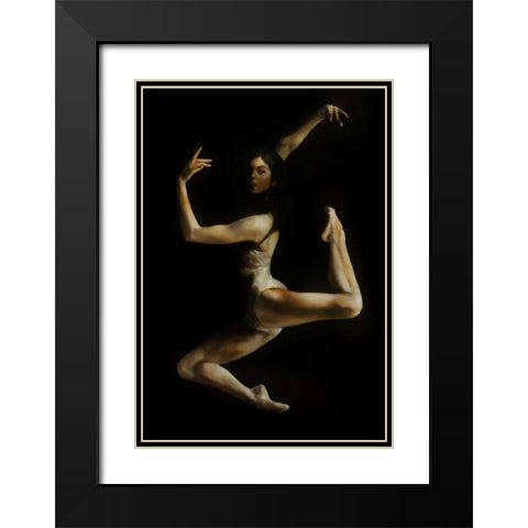 Into The Light Black Modern Wood Framed Art Print with Double Matting by Di Scenza, Ron
