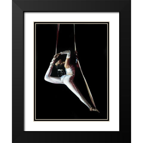 The Acrobat Black Modern Wood Framed Art Print with Double Matting by Di Scenza, Ron