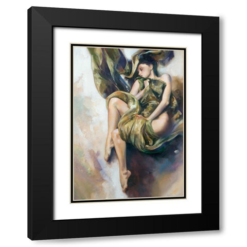 Class Act Black Modern Wood Framed Art Print with Double Matting by Di Scenza, Ron