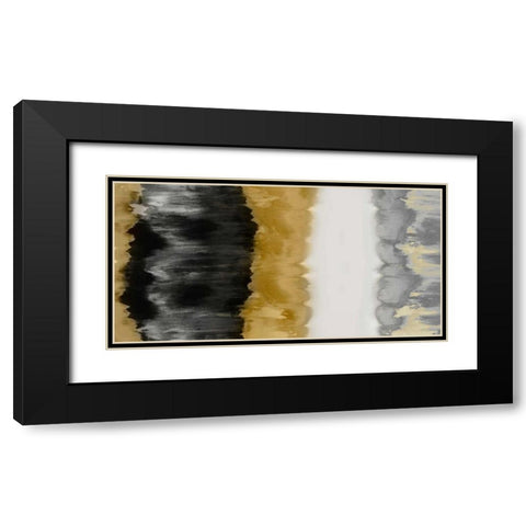 Resonate Black Modern Wood Framed Art Print with Double Matting by Springer, Rachel