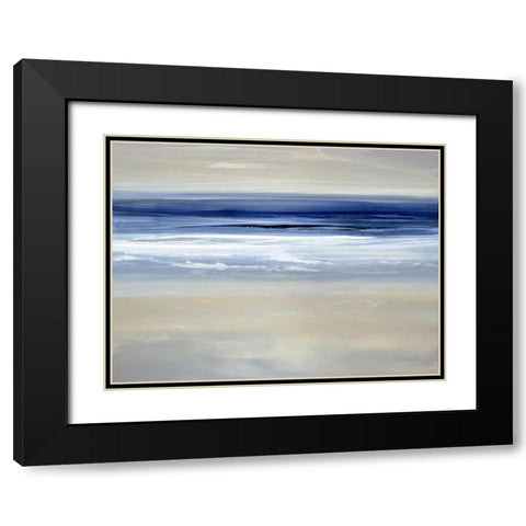 Buoyant I Black Modern Wood Framed Art Print with Double Matting by Springer, Rachel