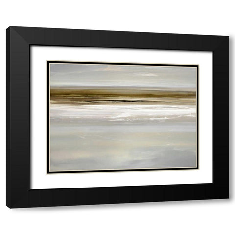 Buoyant II Black Modern Wood Framed Art Print with Double Matting by Springer, Rachel