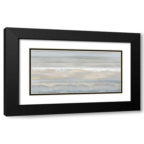 Arise Black Modern Wood Framed Art Print with Double Matting by Springer, Rachel