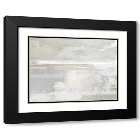 Horizon View I Black Modern Wood Framed Art Print with Double Matting by Springer, Rachel