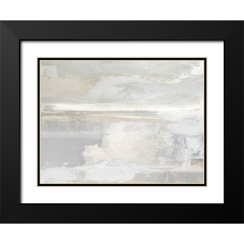 Horizon View I Black Modern Wood Framed Art Print with Double Matting by Springer, Rachel