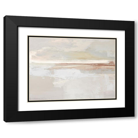 Horizon View III Black Modern Wood Framed Art Print with Double Matting by Springer, Rachel