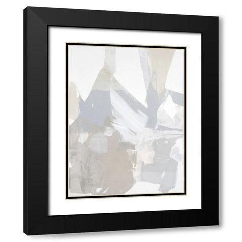 In Depth III Black Modern Wood Framed Art Print with Double Matting by Springer, Rachel