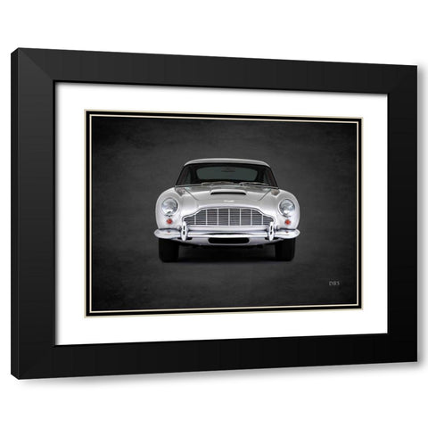 Aston Martin DB5 1965 Black Modern Wood Framed Art Print with Double Matting by Rogan, Mark