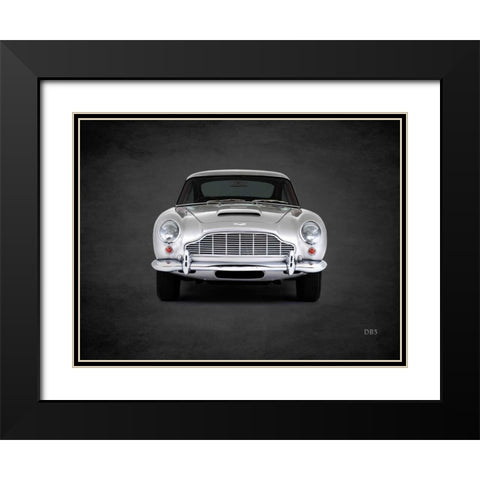 Aston Martin DB5 1965 Black Modern Wood Framed Art Print with Double Matting by Rogan, Mark