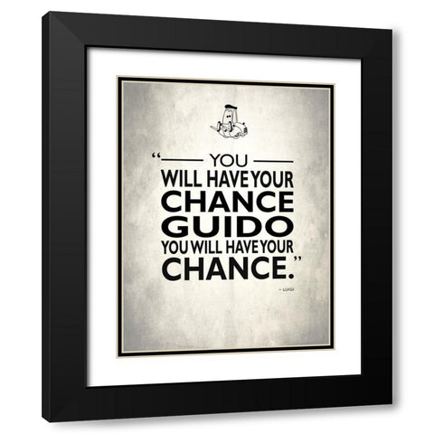 Cars You Will Have Chance Black Modern Wood Framed Art Print with Double Matting by Rogan, Mark