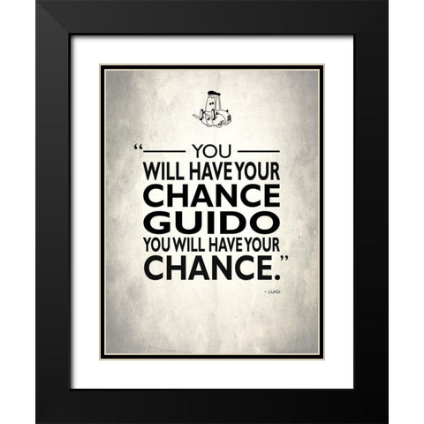 Cars You Will Have Chance Black Modern Wood Framed Art Print with Double Matting by Rogan, Mark