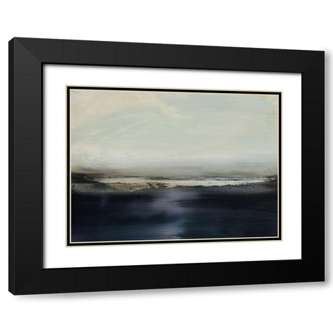 Land and Sky I Black Modern Wood Framed Art Print with Double Matting by Messina, Jake