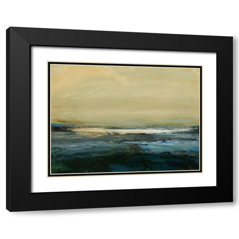 Land and Sky III Black Modern Wood Framed Art Print with Double Matting by Messina, Jake