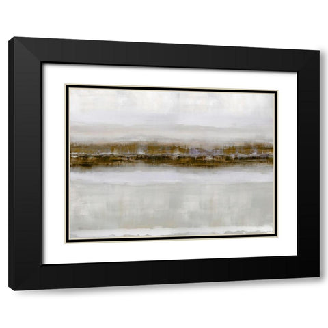 Reflections in Sienna Black Modern Wood Framed Art Print with Double Matting by Messina, Jake