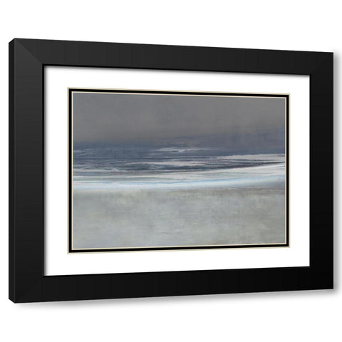 View at Dusk Black Modern Wood Framed Art Print with Double Matting by Messina, Jake