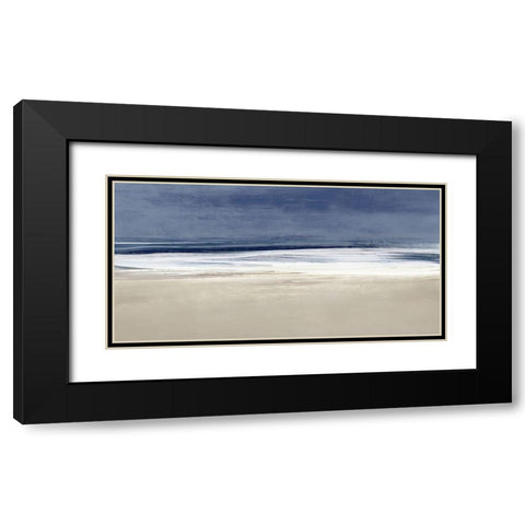 Midnight Perspective Black Modern Wood Framed Art Print with Double Matting by Messina, Jake