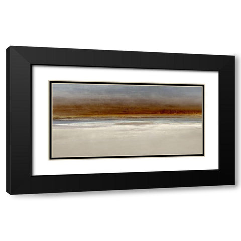 Evening Glow Black Modern Wood Framed Art Print with Double Matting by Messina, Jake