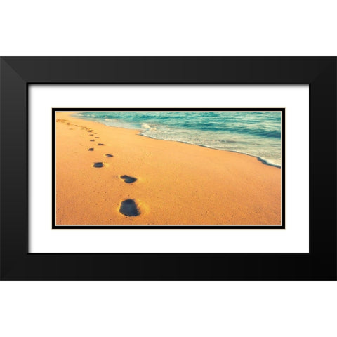 USA, Hawaii, Kauai, Kapaa, be Black Modern Wood Framed Art Print with Double Matting by Plank, Savanah