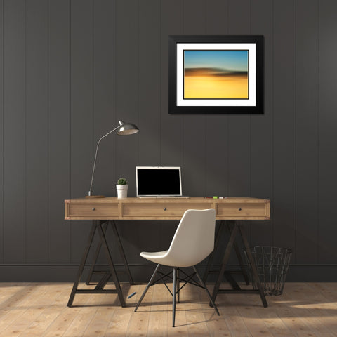 Cloud Formations Black Modern Wood Framed Art Print with Double Matting by Plank, Savanah